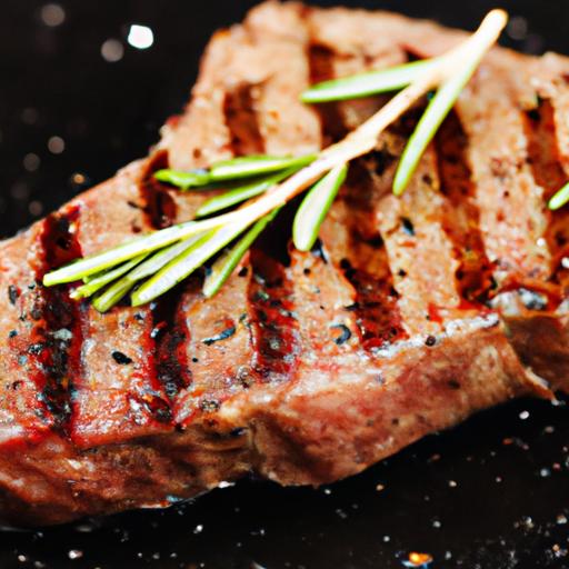 grilled strip loin steak