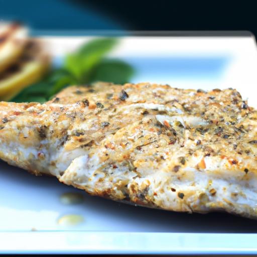 grilled swordfish with lemon butter