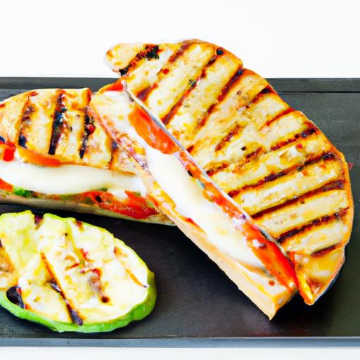 grilled vegetable panini