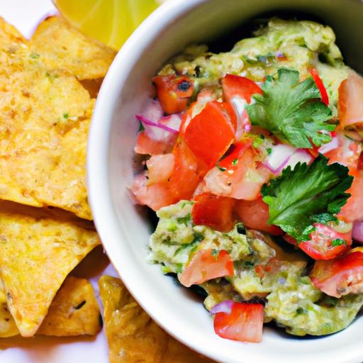 guacamole con pico de gallo