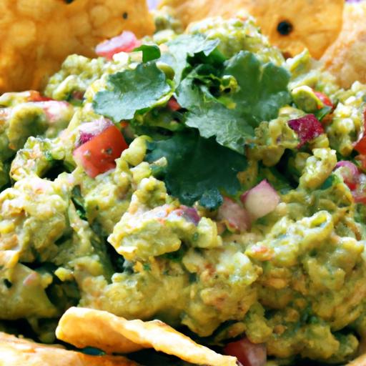 guacamole con totopos