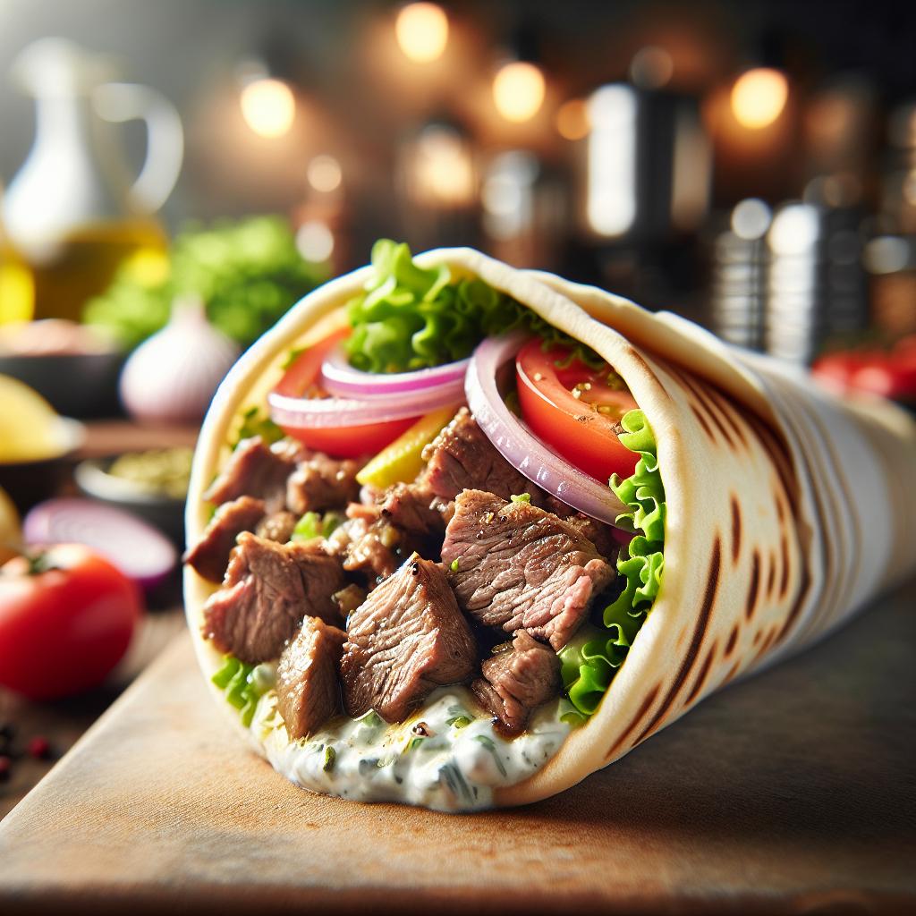 Gyro Lamb Wrap