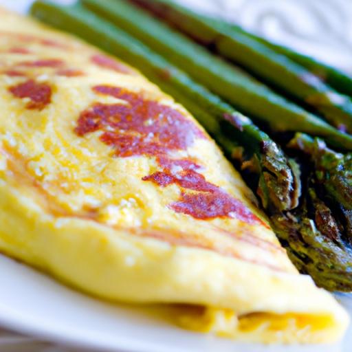 Ham and Asparagus Omelette