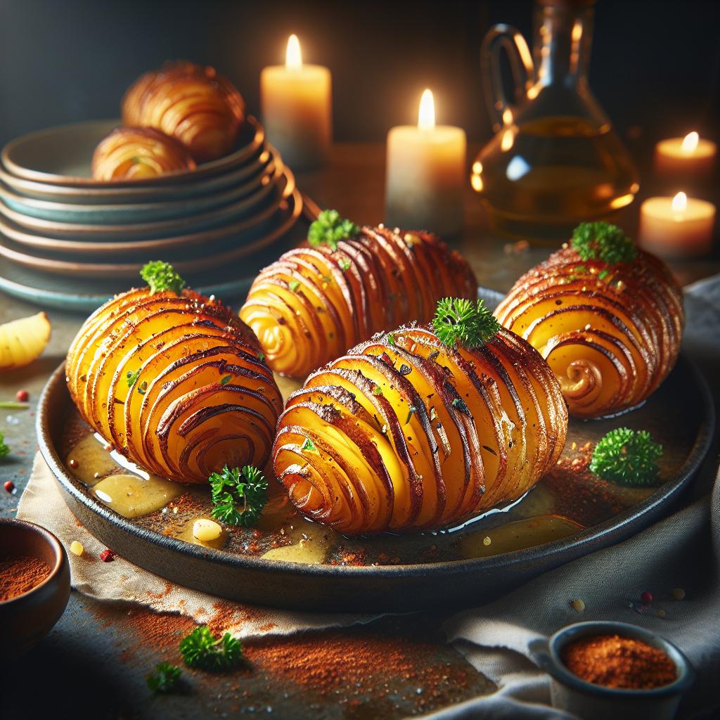 hasselback potatoes