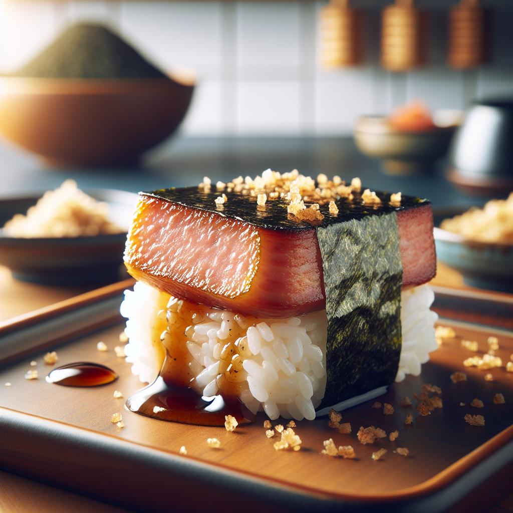 Hawaiian Spam Musubi