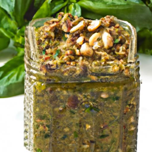 hazelnut pesto