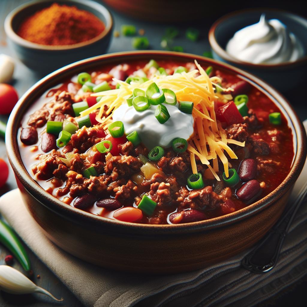 hearty beef chili