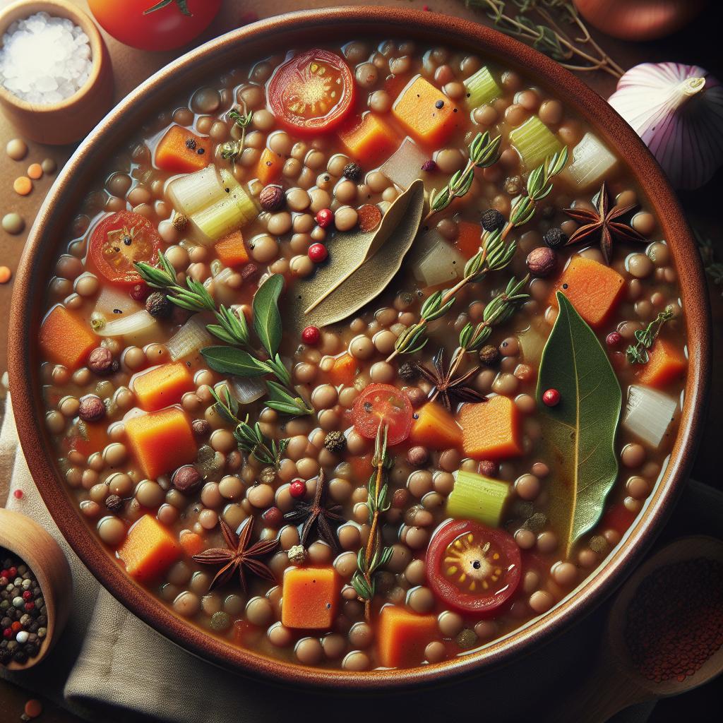 hearty lentil soup