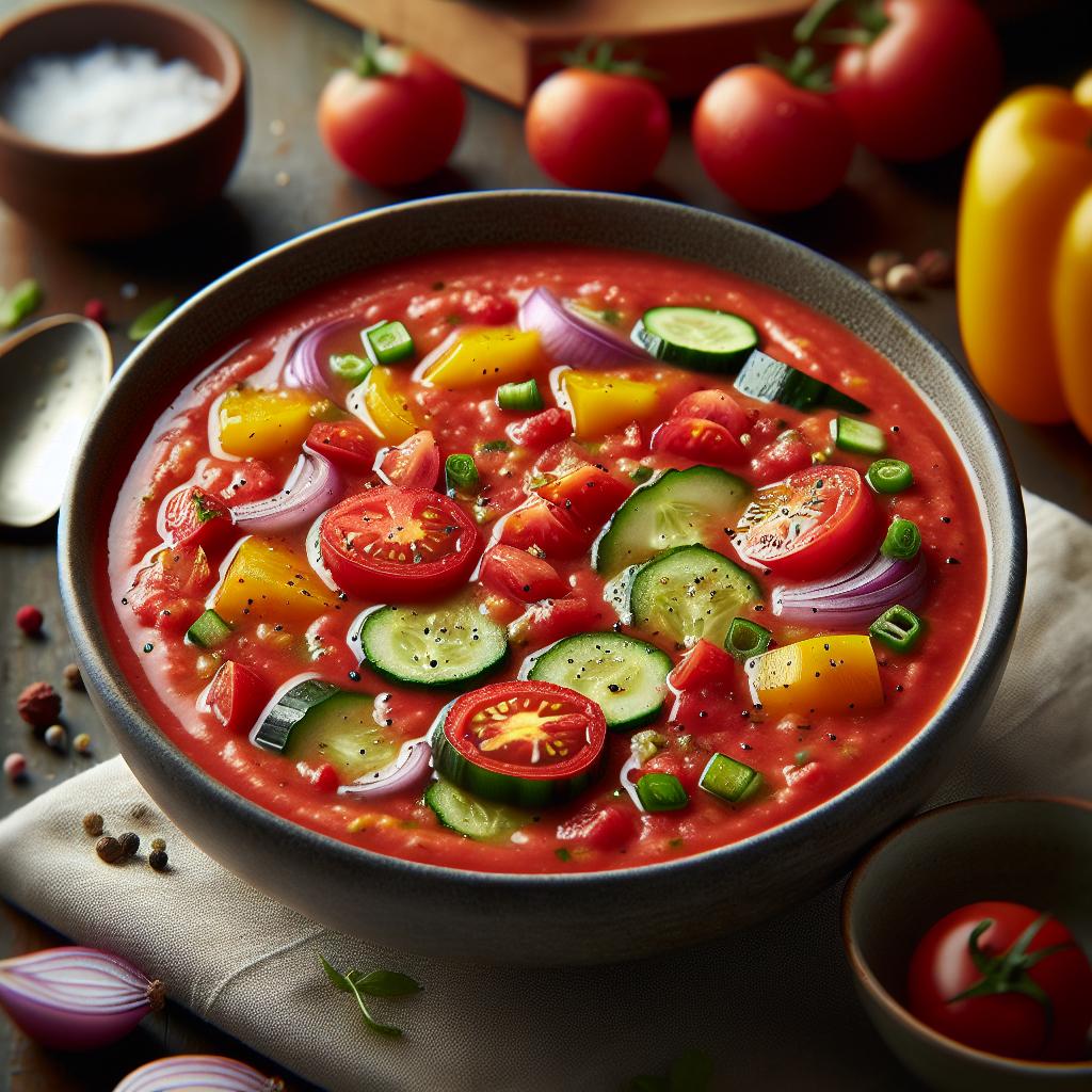 Heirloom Tomato Gazpacho