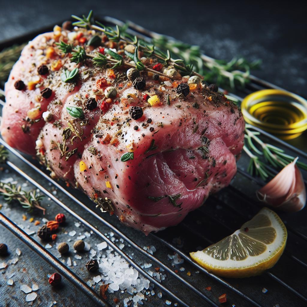 herb marinated pork tenderloin