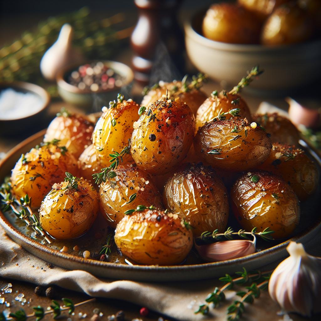 herb roasted baby potatoes