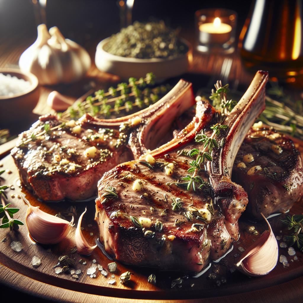 herbed lamb chops