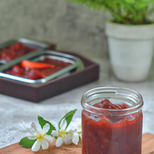 homemade strawberry jam