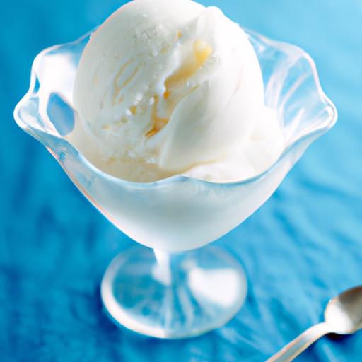 homemade vanilla ice cream