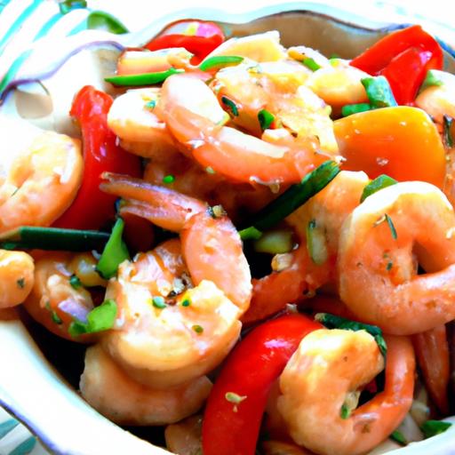 honey garlic shrimp stir fry