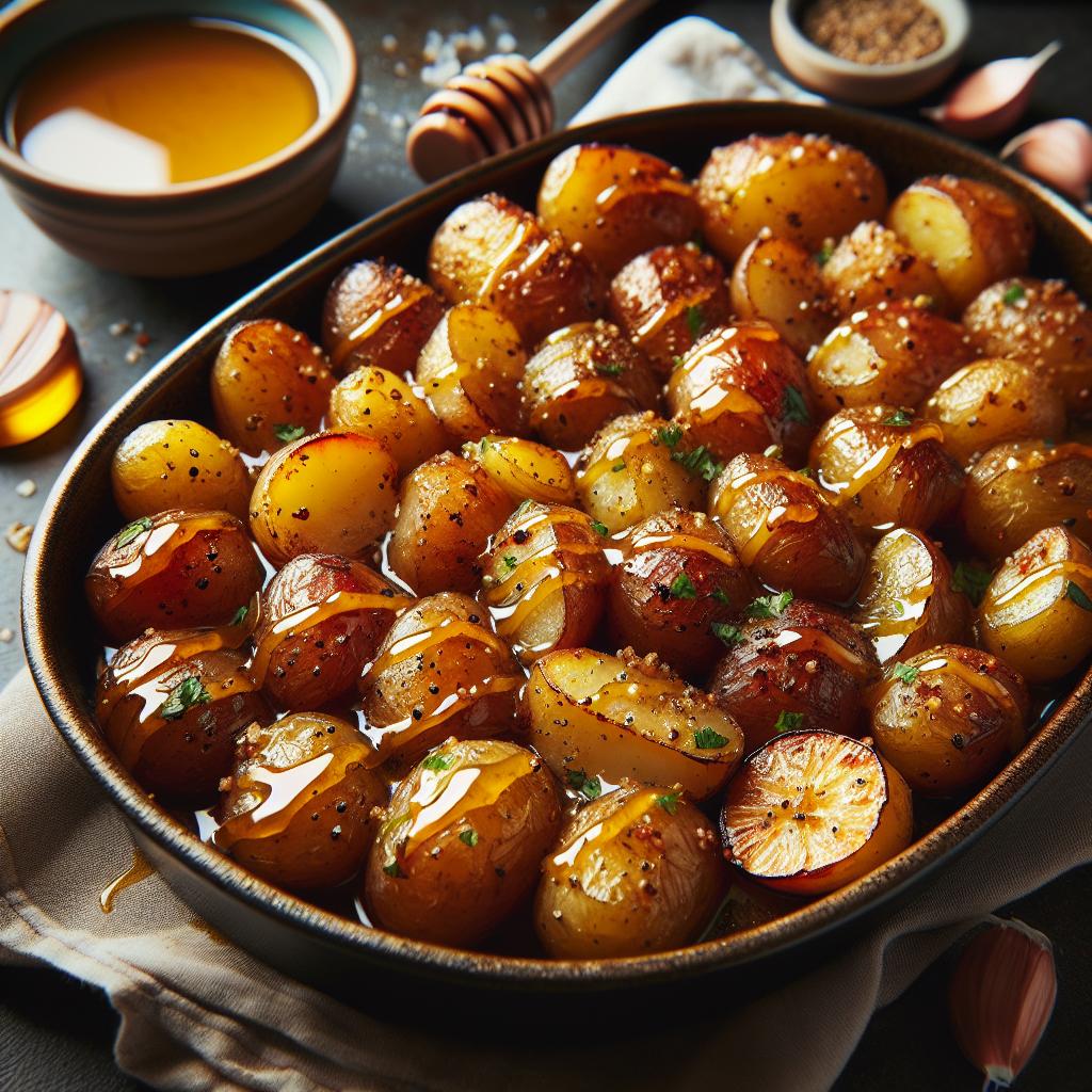 honey mustard roasted potatoes