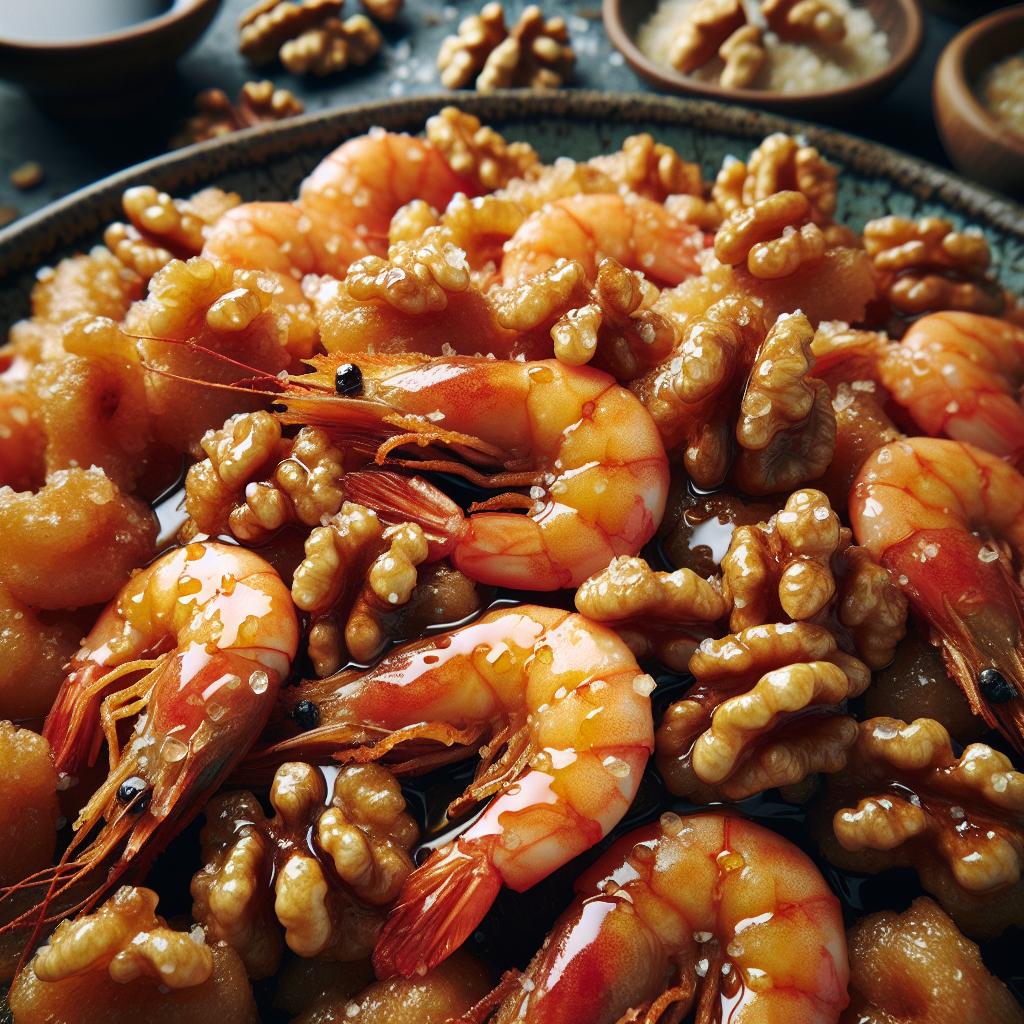 Honey Walnut Prawns