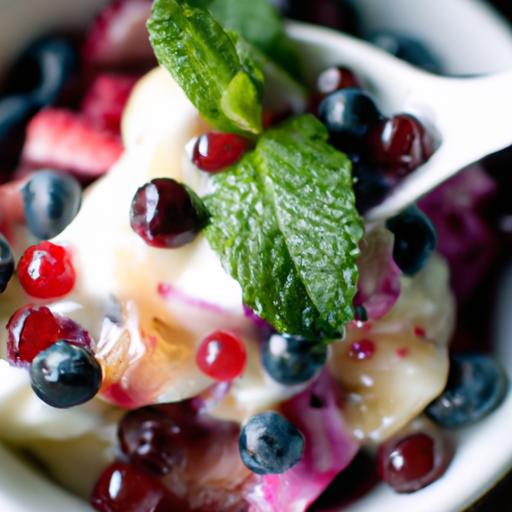 Icelandic Skyr and Berry Salad