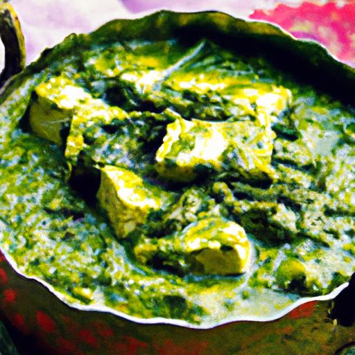 indian palak paneer