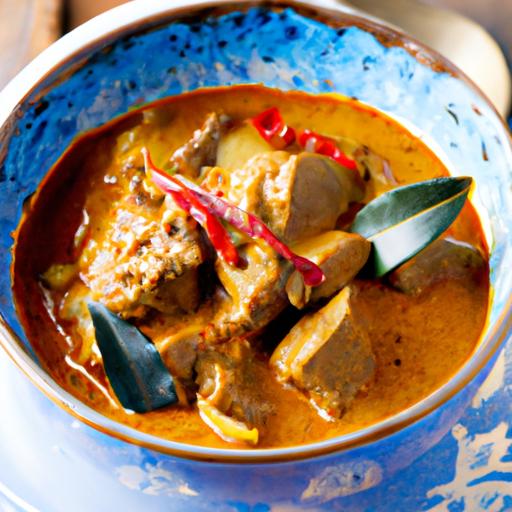 indonesian beef rendang curry