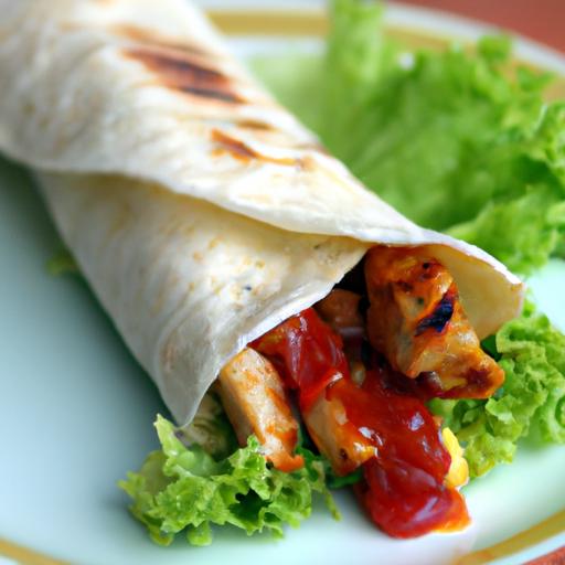 Indonesian Satay Skewer Wraps