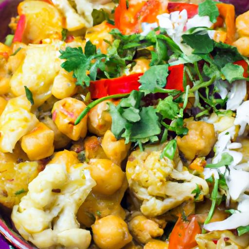 israeli cauliflower and chickpea curry