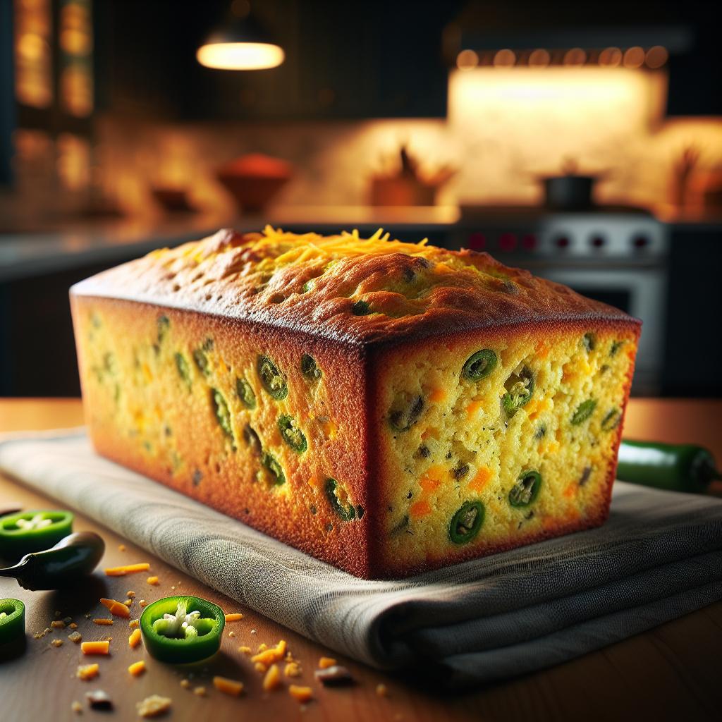 Jalapeno Cheddar Cornbread