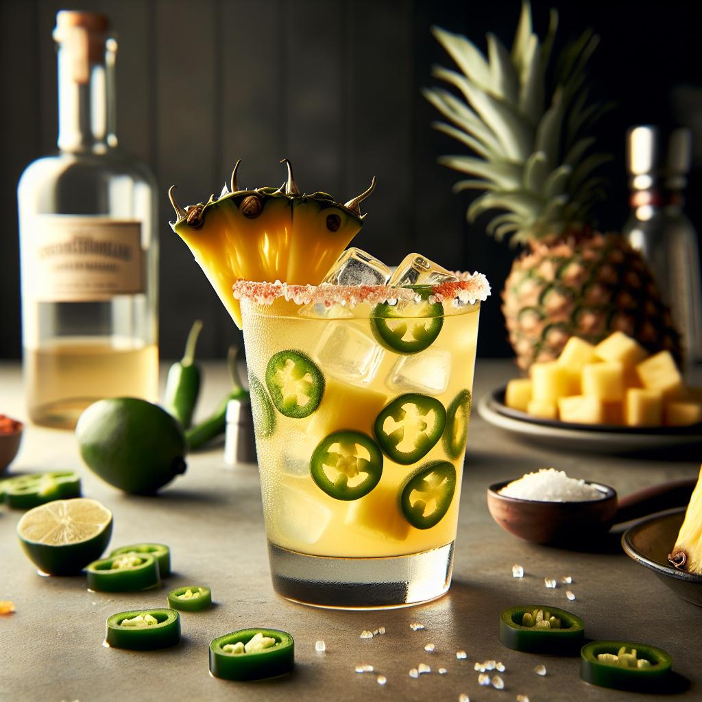 Jalapeno Pineapple Margarita