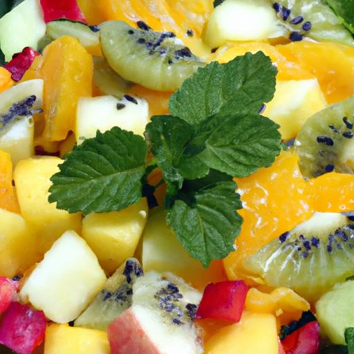 jamaican jerk fruit salad