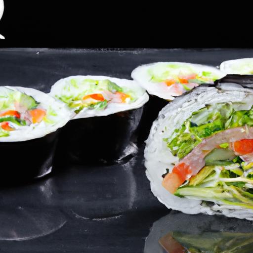 japanese sushi burritos