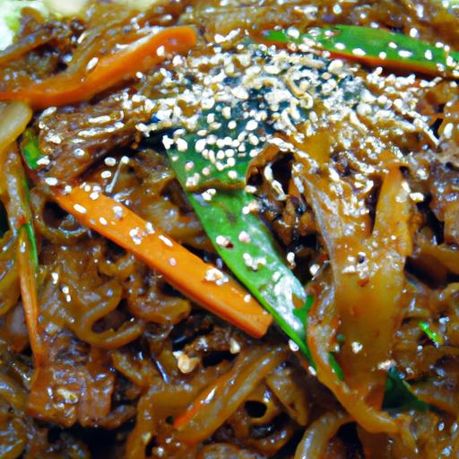 Japchae Bokkeum