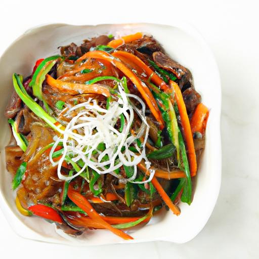 japchae stir fry