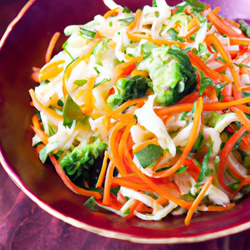 Jicama and Broccoli Slaw