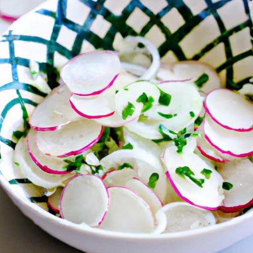 jicama and radish salad