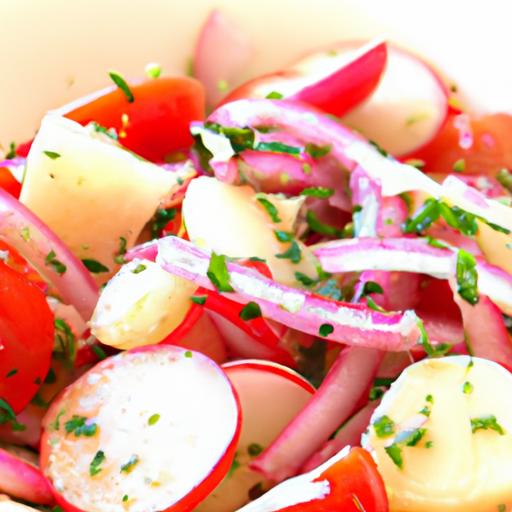 Jicama and Tomato Salad