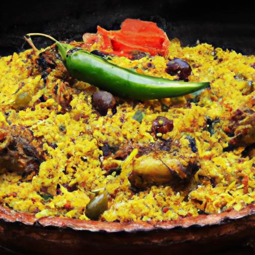 Kacche Gosht Ki Biryani