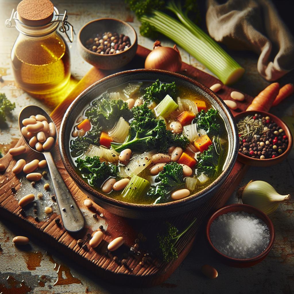 kale and white bean stew