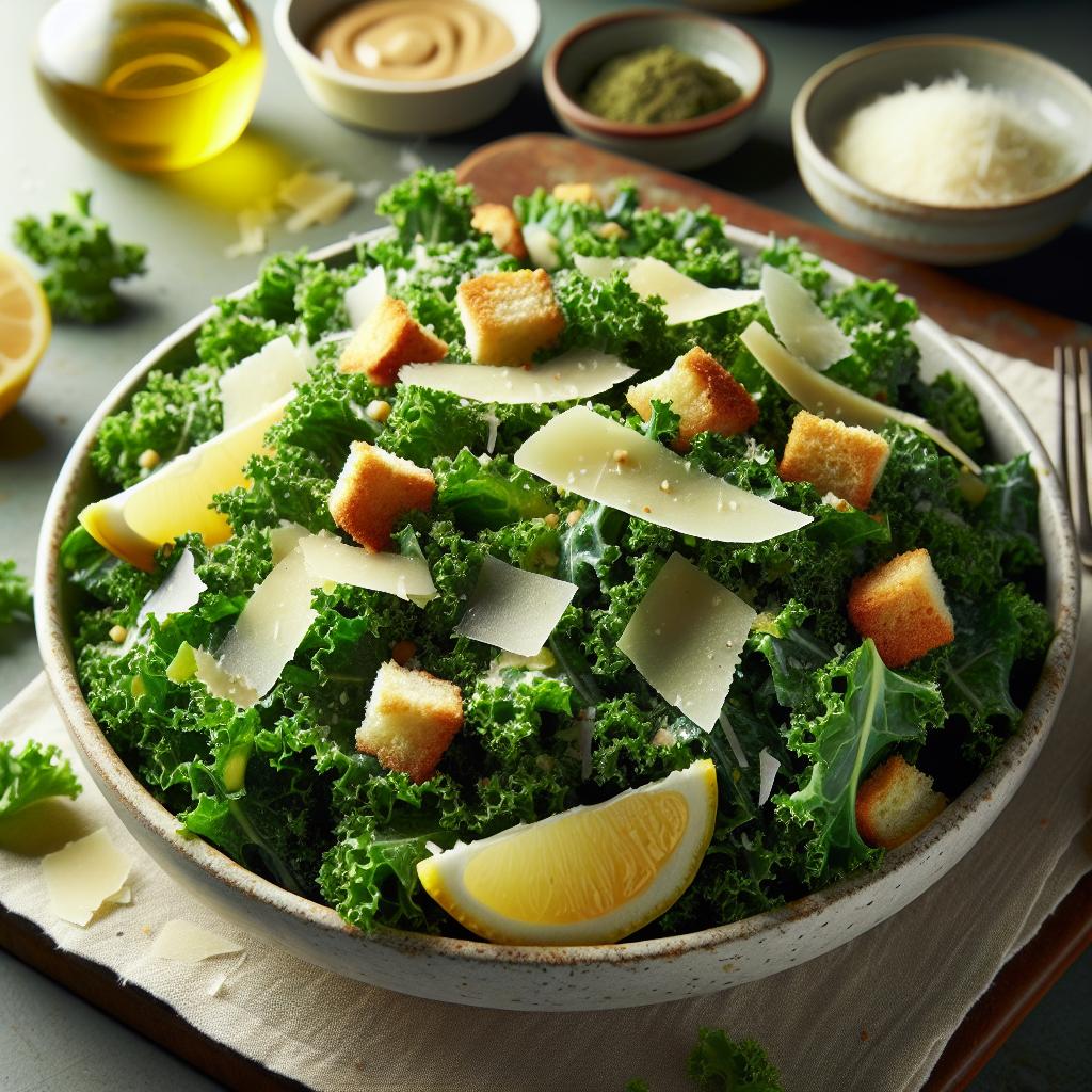 kale caesar salad