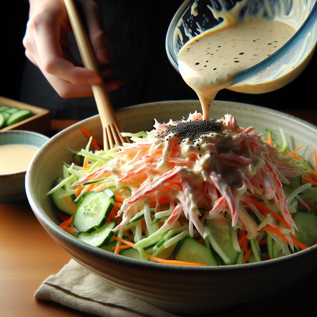 kani salad (crab salad)