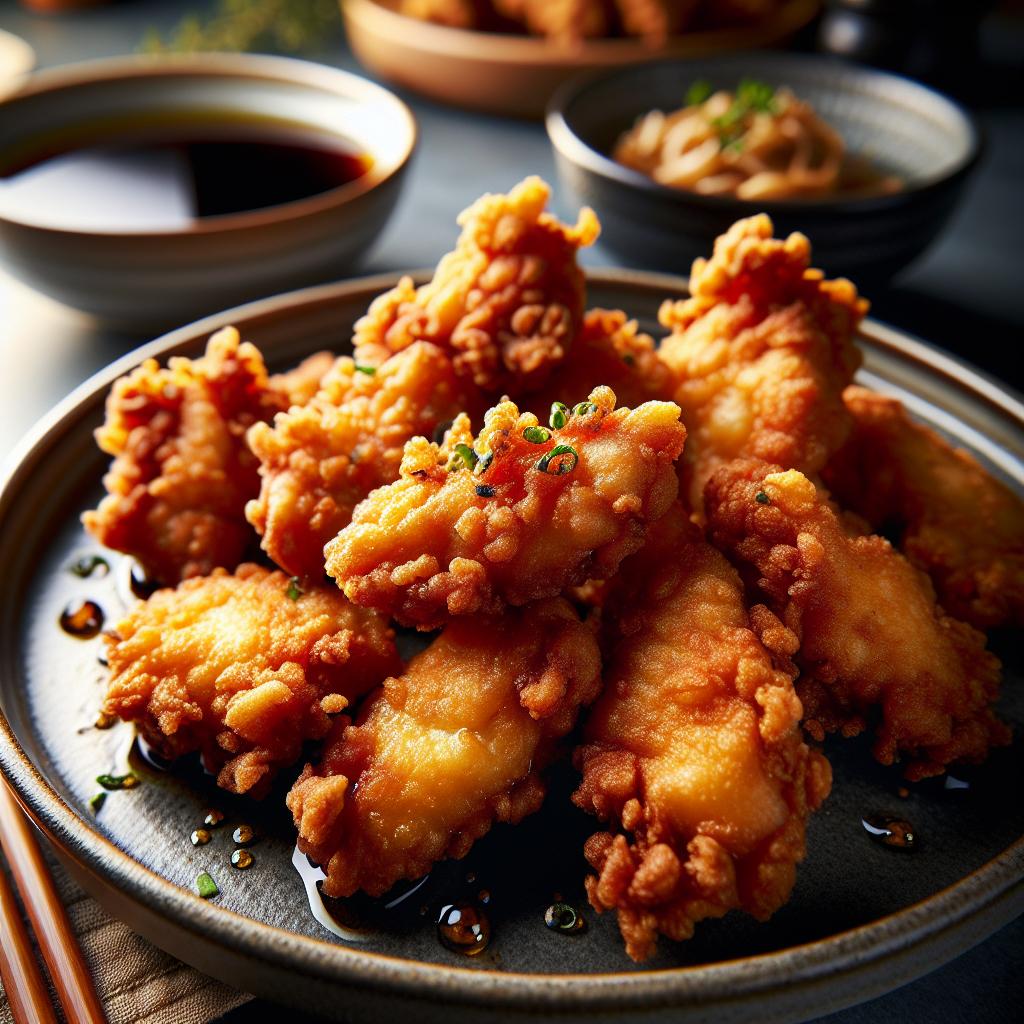 karaage (japanese fried chicken)