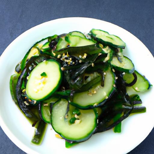 Kelp and Cucumber Salad