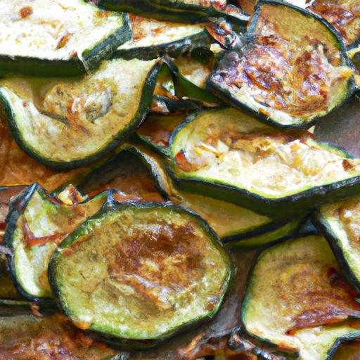 keto baked zucchini chips