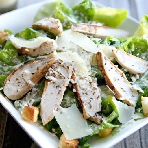 keto chicken caesar salad