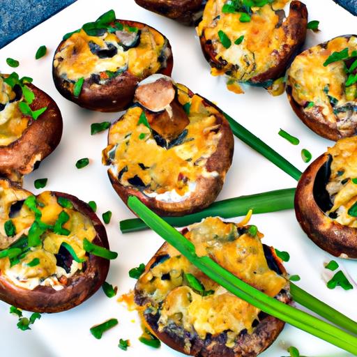 keto crab stuffed mushrooms