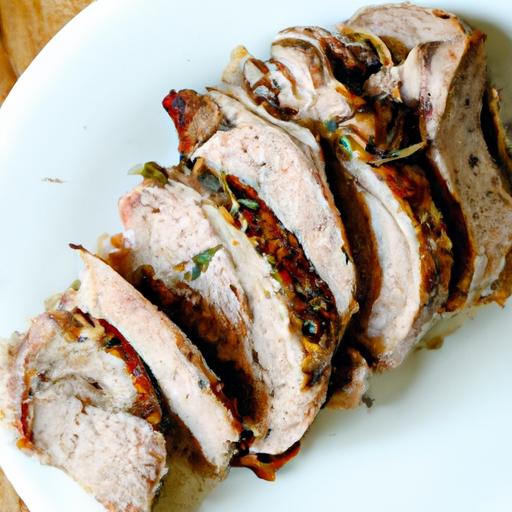 keto rosemary garlic pork tenderloin