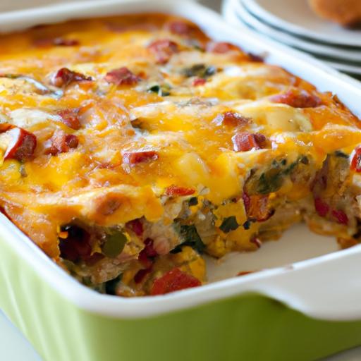 keto sausage and egg breakfast casserole