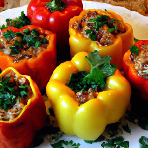 Keto Stuffed Bell Peppers