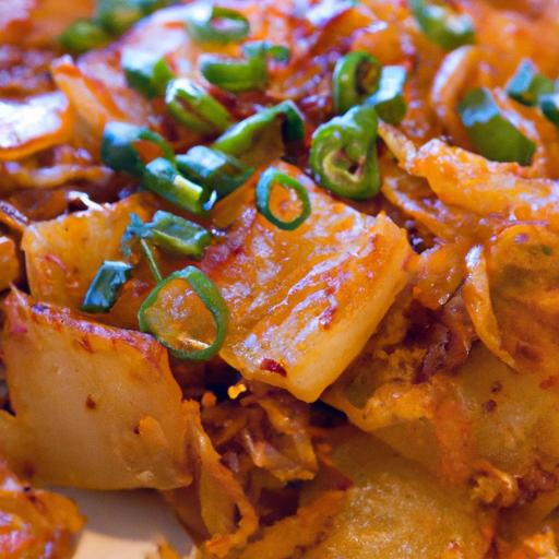 kimchi hashbrowns