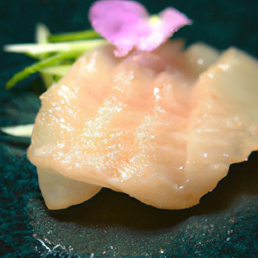 kingfish sashimi