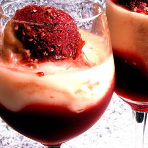 Kir Royal Affogato